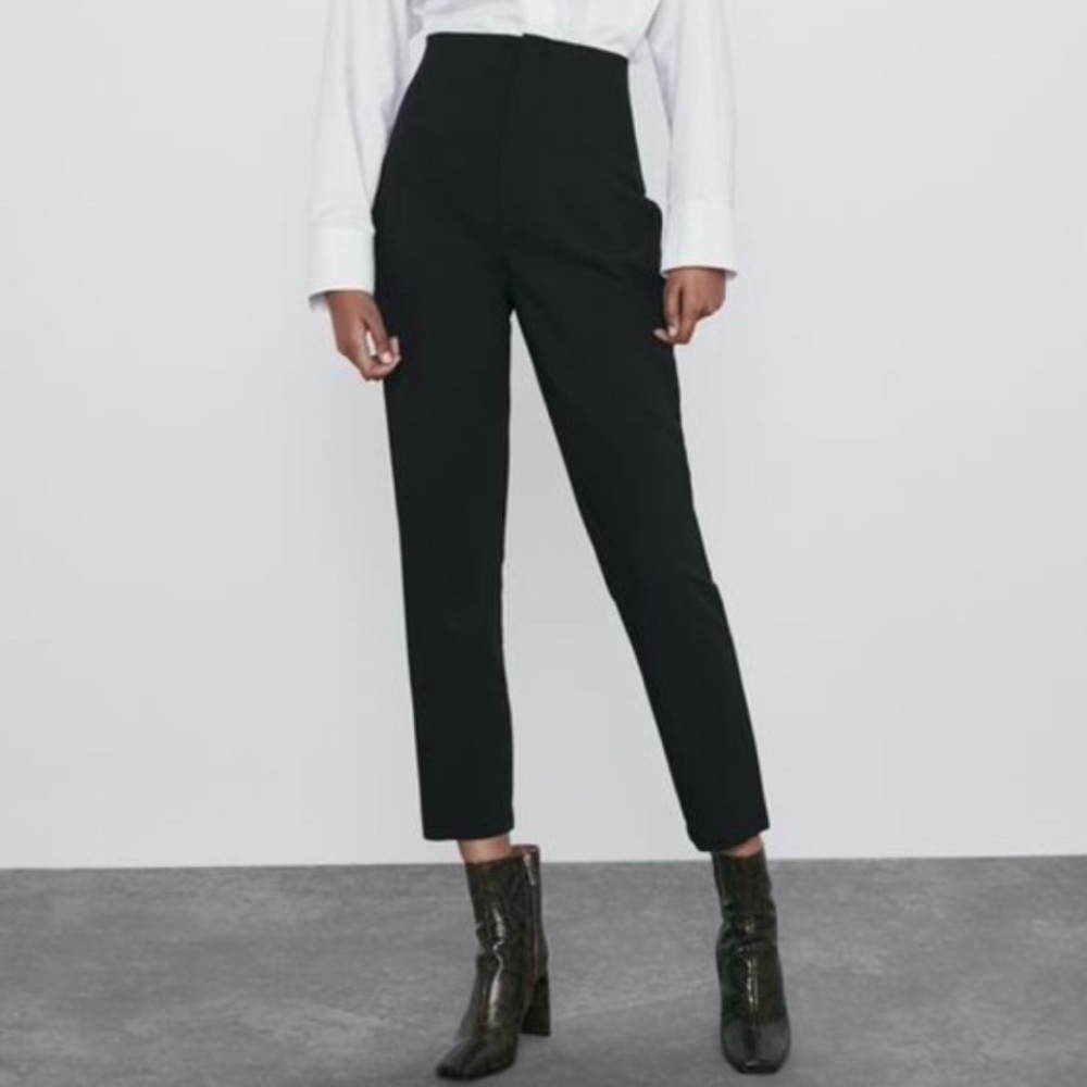 European Zara Cigarette Pants
